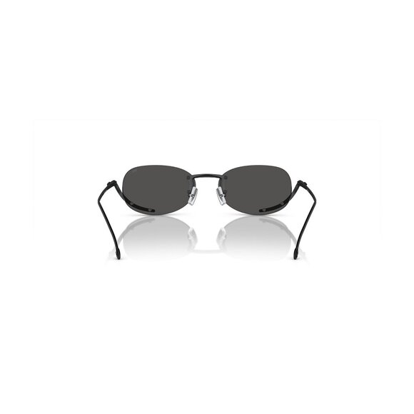 New DIESEL Black Semi Rimless Round DL1004 109/87 Sunglasses Women - Picture 5 of 6
